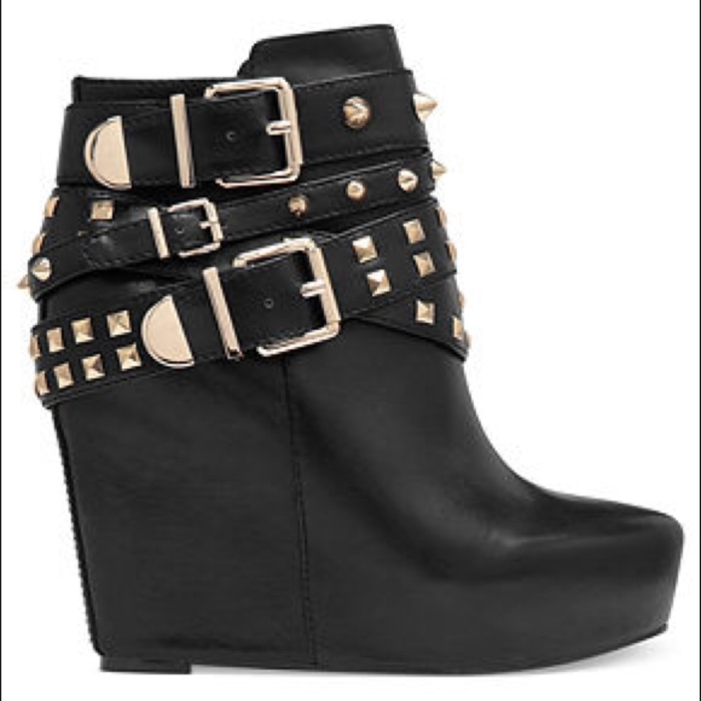 BCBGeneration Studded Wedge Heels: Size 8 1/2